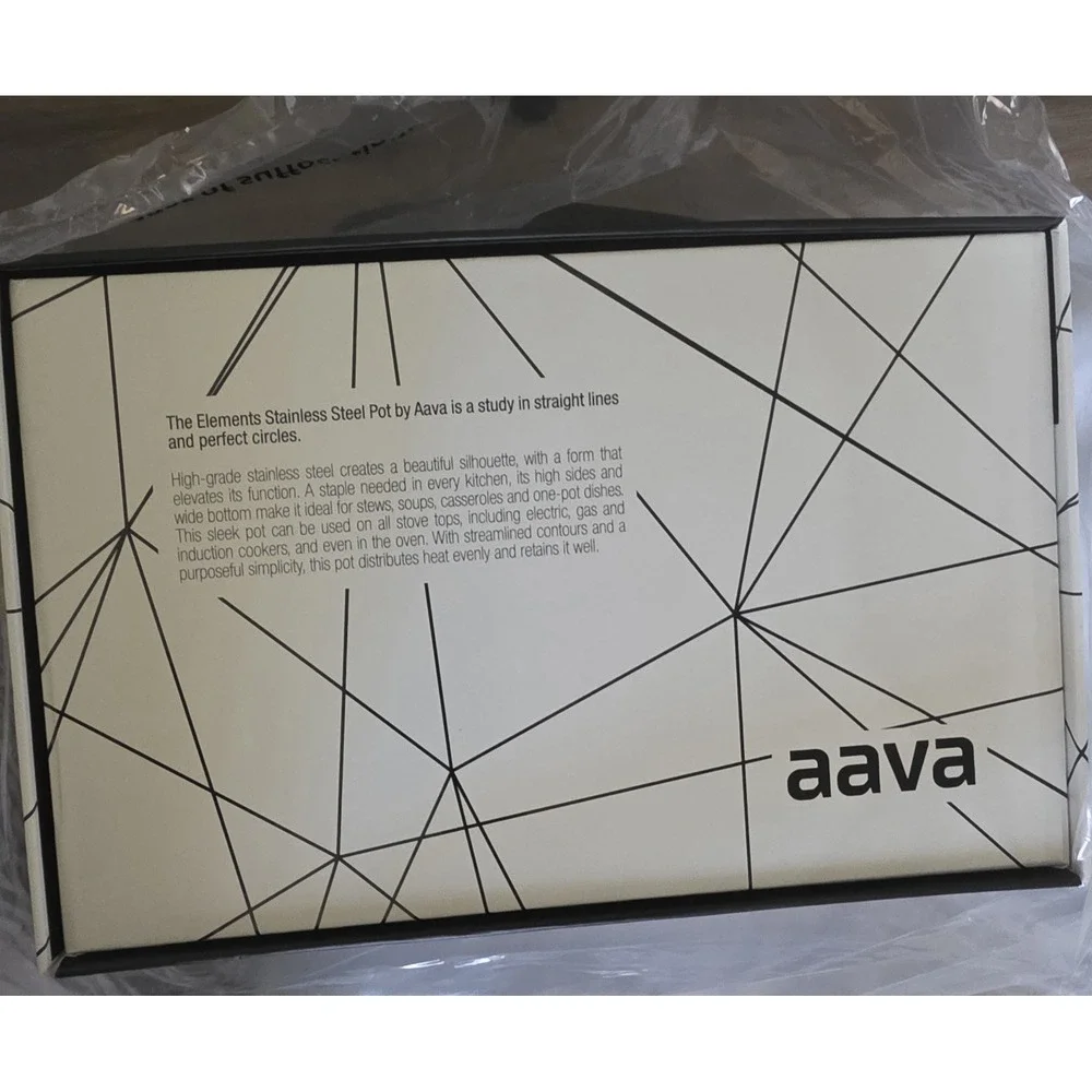 Aava Stainless Steel Stock Pot Nordic Design Essentials